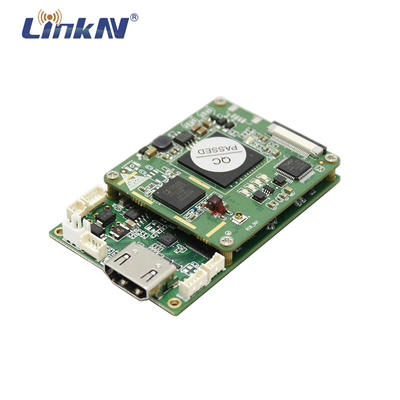 RF Video Link OEM Module QPSK COFDM HDMI &amp; CVBS Low Delay Enkripsi AES256 Ukuran Mini Ringan