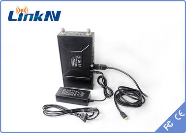 Pemancar Video Nirkabel COFDM QPSK HDMI &amp; CVBS H.264 Delay Rendah AES256 Enkripsi Output Daya 2W