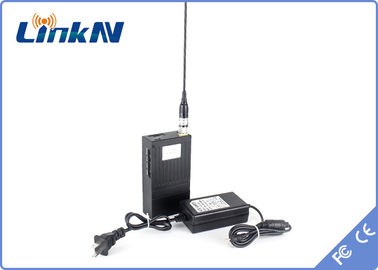 Ukuran Mini Body dikenakan Wireless Audio Video Sender Light Berat jangkauan transmisi panjang