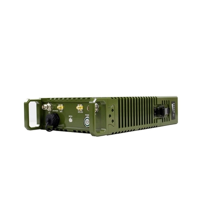 Militer Taktis IP66 MESH Radio Multi Hop 82Mbps MIMO AES Enrcyption Dengan Baterai