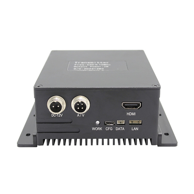 UGV EOD Robot Rugged COFDM Video Transmitter 1-2KM NLOS AES256 Enkripsi Penundaan Rendah