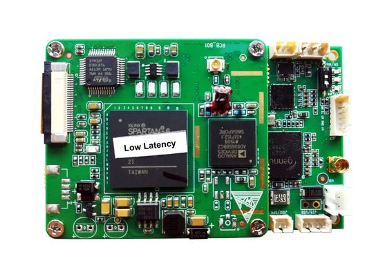 COFDM Video Transmitter OEM Modul SDI &amp; CVBS Input Enkripsi AES256 Latensi Rendah