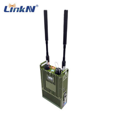 Taktis IP66 MESH Radio 4G GPS/BD PPT WiFi Keamanan Tinggi Enkripsi AES LAN HDMI Latensi Rendah