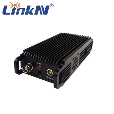1-1,5km SDI Video Transmitter FHD COFDM Modulation H.264 Keterlambatan Rendah Keamanan Tinggi Enkripsi AES256