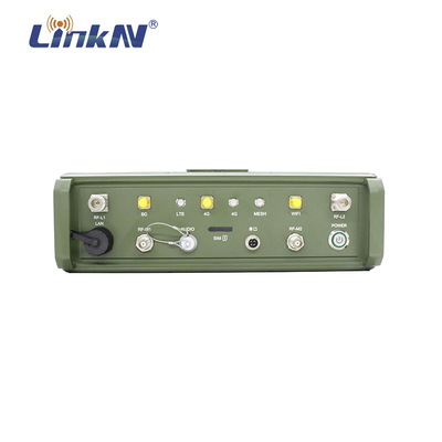 Manpack IP Mesh Radio LTE Base Station 40dBm Daya IP67 AES Enrytpion DC 12V