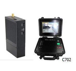 Penerima Video COFDM Portabel Enkripsi HDMI CVBS AES256 H.264 dengan Baterai