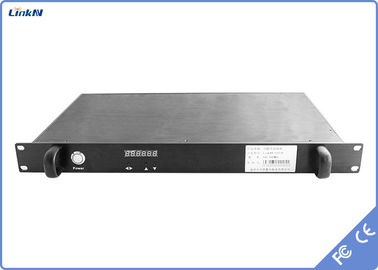 Penerima COFDM yang Dipasang di Kendaraan Militer yang Tangguh HDMI SDI Keamanan Tinggi AES256 Antena Ganda Encrytpion Penundaan Rendah
