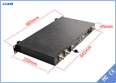 Penerima Video COFDM HDMI SDI CVBS Vehicle-Mounted 1-RU 2-8MHz Bandwidth Low Delay