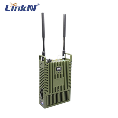 Taktis IP MeSH Radio Base Station 10W Power AES256 Enrcyption dengan Baterai
