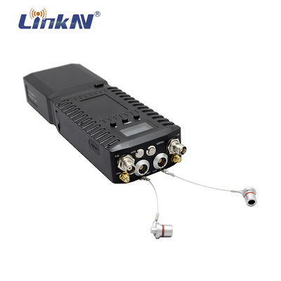 LKAV2201 Portable Handheld Wireless Security IP Mesh Radio 350MHz-4GHz Disesuaikan