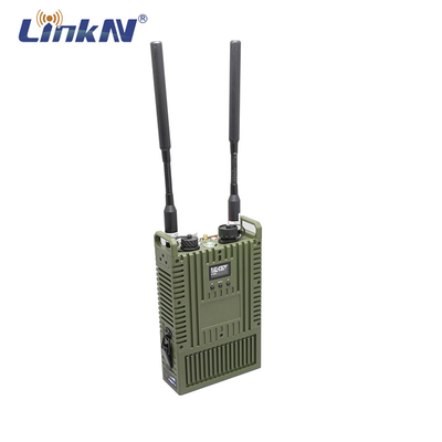LKAV3516 Taktis IP MESH Radio 4W MIMO Video Data 4G GPS/BD PTT WiFi AES Enkripsi Baterai Berkualitas