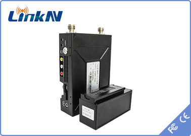 LKAV1605 COFDM Video Transmitter QPSK HDMI &amp; CVBS H.264 Low Delay AES256 Enkripsi Dengan Baterai