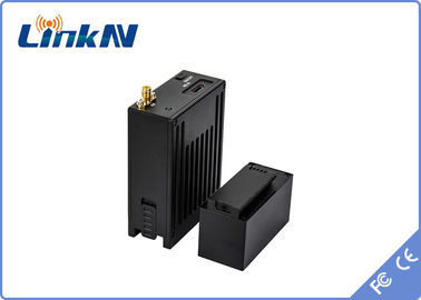 1 - 5 Km COFDM Manpack HDMI Video Transmitter Nirkabel Dengan ukuran kecil dan latensi rendah