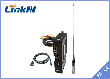 Pemancar Video Taktis Modulasi COFDM H.264 Encoding HDMI &amp; CVBS Enkripsi AES256 Keamanan Tinggi
