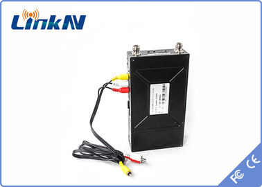 LKAV1506 Polisi FHD Video Transmitter Keamanan tinggi AES256 Enkripsi COFDM Modulasi Low Delay H.264