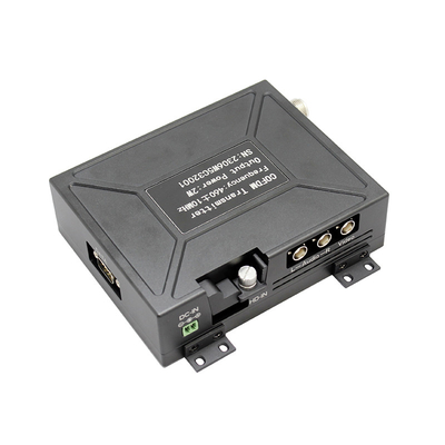 Pemancar Video UGV COFDM 3-32Mbps 2W Output Daya Latensi Rendah Enkripsi AES256