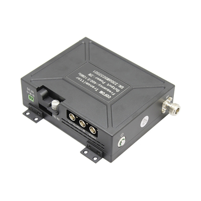 Pemancar Video UGV COFDM 3-32Mbps 2W Output Daya Latensi Rendah Enkripsi AES256