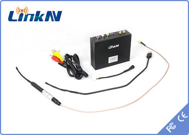 Pemancar Video Portabel Militer COFDM HDMI & CVBS AES256 Enkripsi Interkom Dua Arah