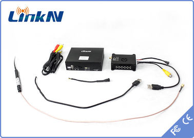 LKAV1614 20km Taktis Jarak Panjang Mini HDMI CVBS COFDM Drone UAV Video Transmitter