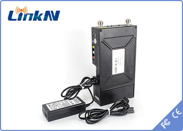 Military Manpack COFDM Video Transmitter HDMI &amp; CVBS Desain Kasar Bertenaga Baterai
