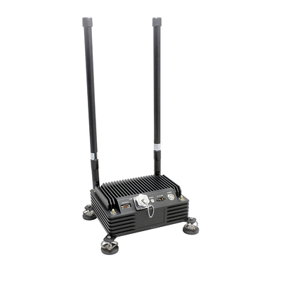 Tautan Data UAV Jarak Jauh Militer FHSS MANET AES256