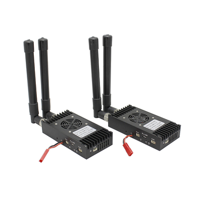 LKAV3621 320mw 15km Komunikasi Militer Kompak UAV Drone Video IP MESH Transceiver Data Link