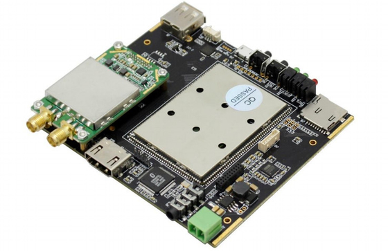 Frekuensi yang dapat disesuaikan 200MHz-860MHz LKAV1210 COFDM Video Receiver Module PCB untuk Komunikasi Drone