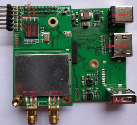 LKAV6201 HDMI SDI COFDM Modul Penerima PCBA Untuk Transmisi Video