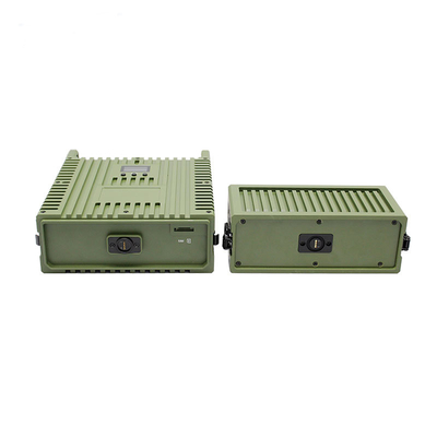 MESH Tactial Manpack Radio GPS BD Mimo Manet Frekuensi Radio Hopping Seleksi Frekuensi Cerdas Transmitter