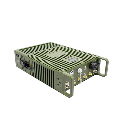 MESH Tactial Manpack Radio GPS BD Mimo Manet Frekuensi Radio Hopping Seleksi Frekuensi Cerdas Transmitter