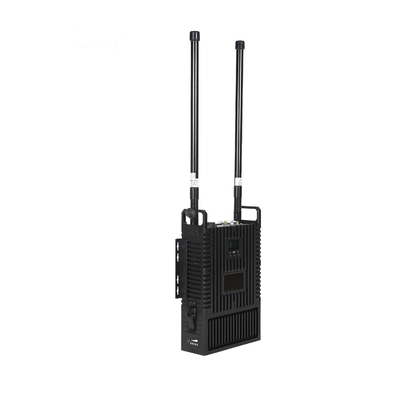 MESH Tactial Manpack Radio GPS BD Mimo Manet Frekuensi Radio Hopping Seleksi Frekuensi Cerdas Transmitter