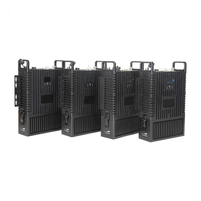 MESH Tactial Manpack Radio GPS BD Mimo Manet Frekuensi Radio Hopping Seleksi Frekuensi Cerdas Transmitter