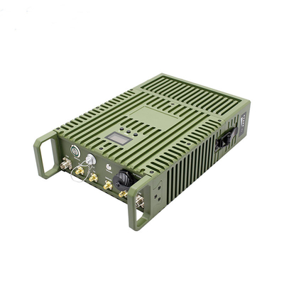 MESH Tactial Manpack Radio GPS BD Mimo Manet Frekuensi Radio Hopping Seleksi Frekuensi Cerdas Transmitter