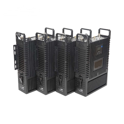 MESH Tactial Manpack Radio GPS BD Mimo Manet Frekuensi Radio Hopping Seleksi Frekuensi Cerdas Transmitter