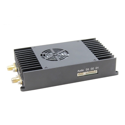 UAV Data Link 142g Berat 800MHz/1.4GHz/2.4GHz Frekuensi Dengan RJ45 Efficiency Video Interface