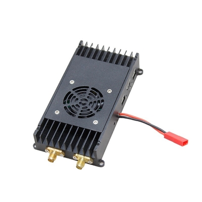 Ultra Low Latency 10ms 1.4-20MHz 30Mbps Kamera IP Telekomunikasi UAV Sinyal Link, AES128 Drone Data Link