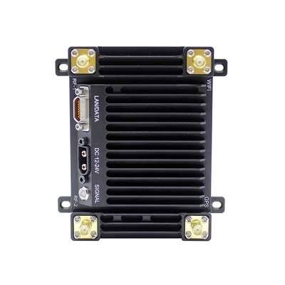 Jarak Panjang Mini UAV Video Data Link FHSS MANET AES256 Sensitivitas Penerima -100dBm 2.5MHz Bandwidth 2.5/5.0/10.0/20.0MHz