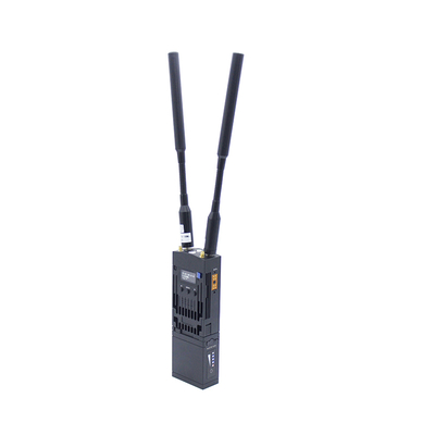 Radio MANET Genggam 1W AES256 FHSS Lompatan Frekuensi Anti-Gangguan