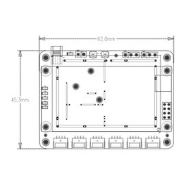 LKAV6614 Ringan OEM Mainboard 5km UAV PCBA Video Data Link Modul
