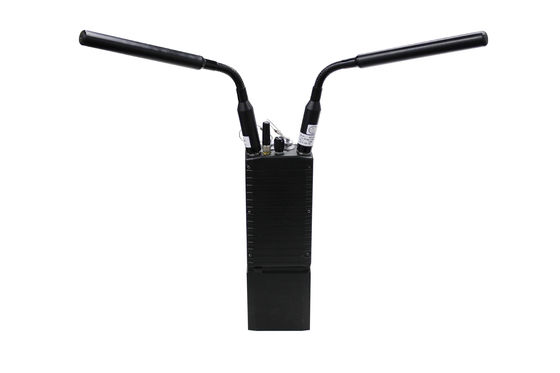 Taktis IP Mesh Radio Video Suara Interkom 4W Output Daya AES256 80Mbps 350MHz-4GHz Dapat Disesuaikan