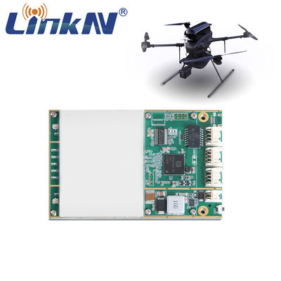 LKAV6306 15KM Modul Data Link UAV Militer 4W Daya Enkripsi AES256