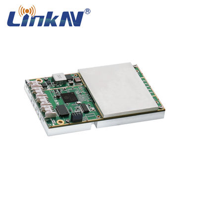 Modul Radio IP MESH untuk Polisi Militer 4W MIMO AES256 350MHz-4GHz Dapat Disesuaikan