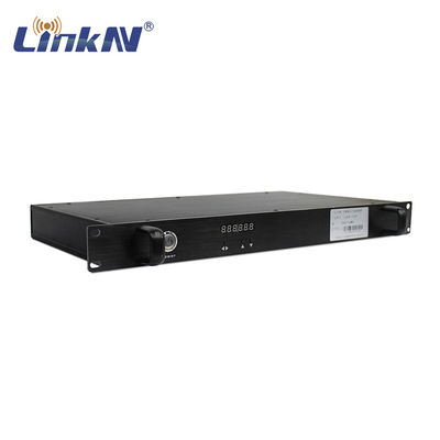 Rak Penerima Video COFDM Taktis Mount Keamanan Tinggi AES256 300-2700MHz