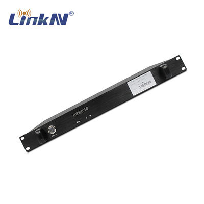 Penerima Video Taktis 1U yang Dipasang di Kendaraan COFDM HDMI SDI CVBS Antena Ganda Latensi Rendah