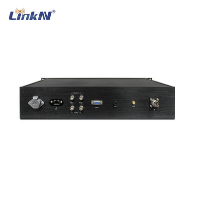 Pemancar Video COFDM Lintas Kapal 20W 2U HDMI SDI CVBS AES256 300-2700MHz Dapat Disesuaikan