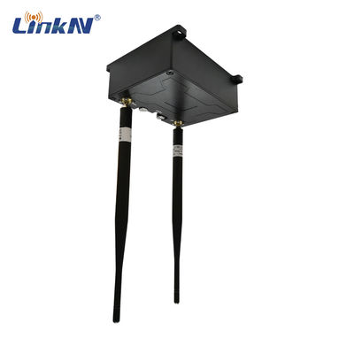 Tautan Data UAV Militer Polisi 10km IP MESH Relay Multi-hop Bandwidth Tinggi AES DC12V-24V