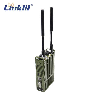 LKAV3516 Polisi IP66 Taktis MESH Radio Enkripsi AES dengan Indikator Digital LCD dan Daya Baterai 4G GPS / BD PPT WiFi