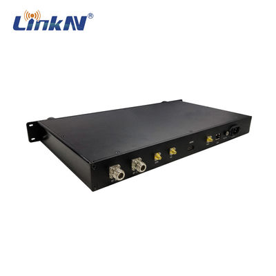 LKAV3307 1U Rack Mount IP MESH Relay 4W MIMO Video Data 4G GPS/BD PPT WiFi Enkripsi AES256