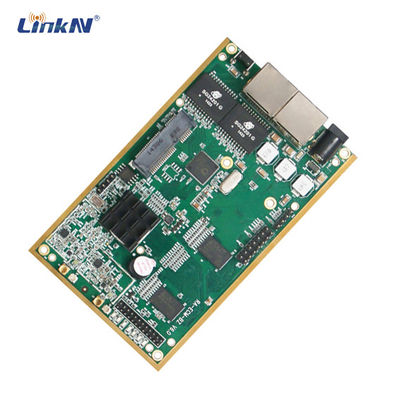 Taktis MESH Radio OEM Module 2.4GHz 1W MIMO AES256 Encryption 96Mbps Ukuran Mini Ringan
