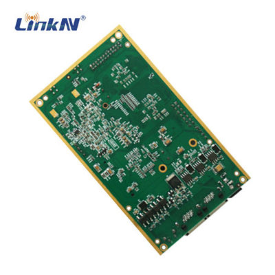 Ekonomi Polisi Militer Taktis MESH Radio OEM Module 2.4GHz Hingga 10 Hops 50 Nodes